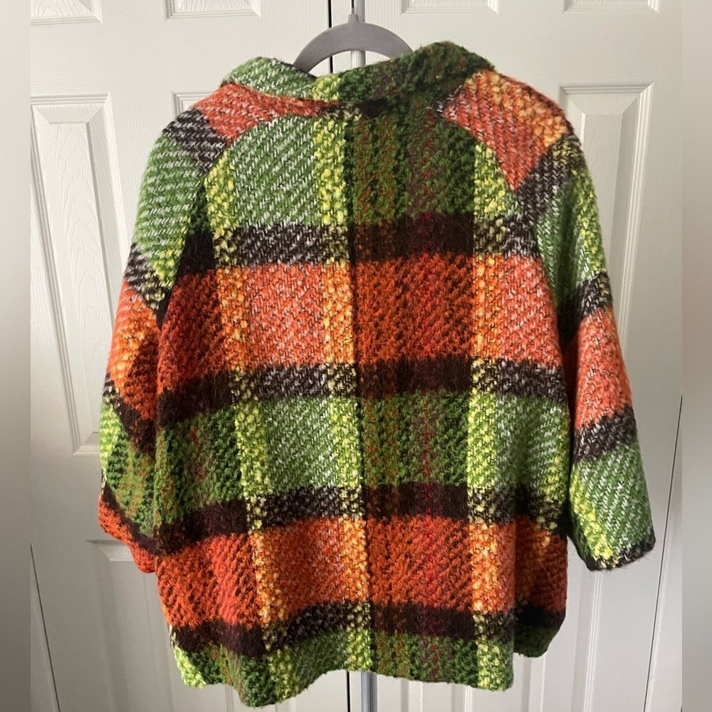 Motel Rocks Multicolor Plaid Jacket Size Large - Picture 2 of 7